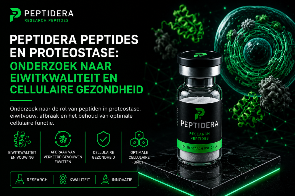 Peptidera Peptides en Proteostase: Onderzoek naar Eiwitkwaliteit en Cellulaire Gezondheid chatgpt image 3 aug 2026, 21 13 46