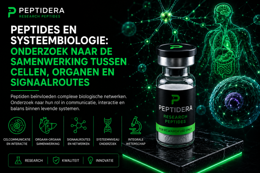 Peptides en Systeembiologie: Onderzoek naar de Samenwerking tussen Cellen, Organen en Signaalroutes chatgpt image 3 aug 2026, 21 17 52