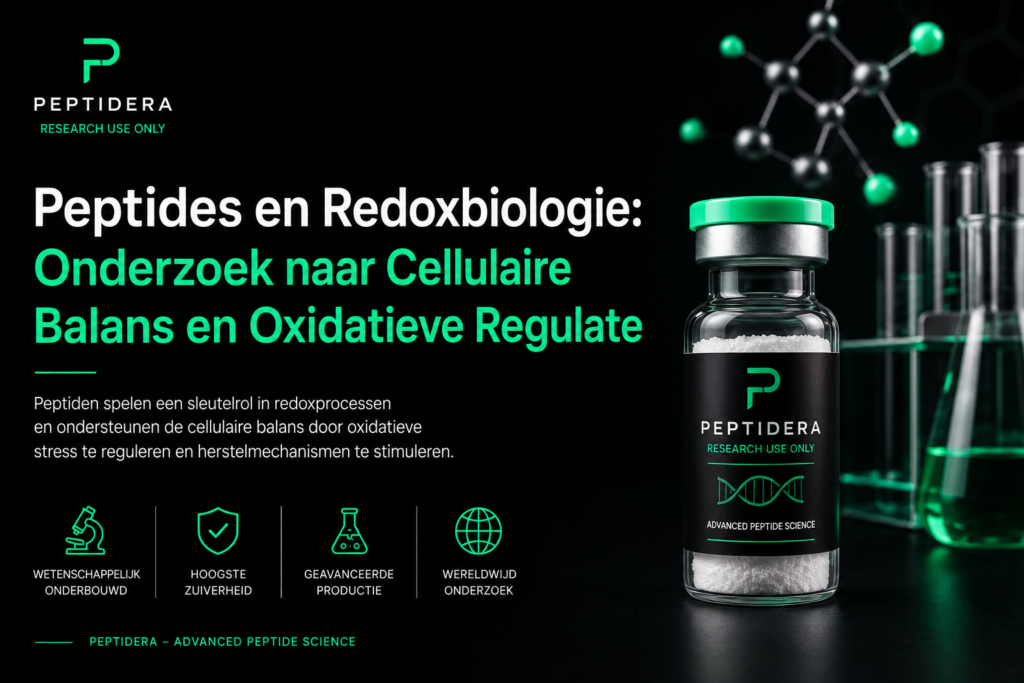 Peptides en Redoxbiologie: Onderzoek naar Cellulaire Balans en Oxidatieve Regulatie chatgpt image 5 aug 2026, 07 09 00